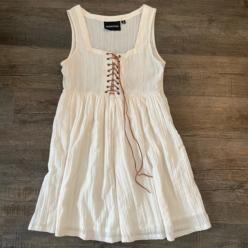 MinkPink Babydoll Mini Dress